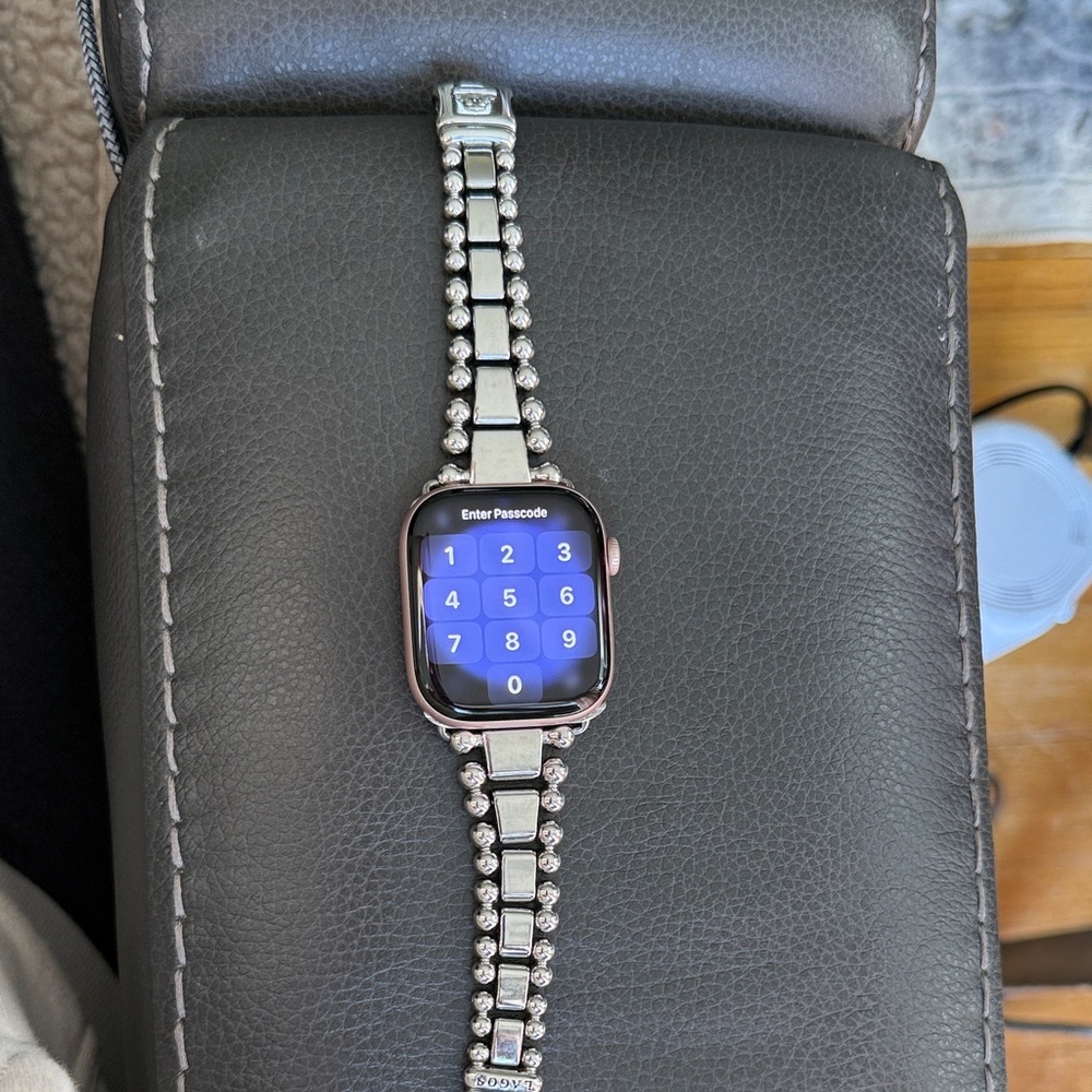 LAGOS Silver Bracelet Smartwatch BAND ONLY EUC.